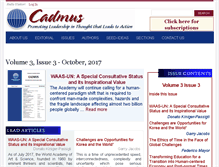 Tablet Screenshot of cadmusjournal.org